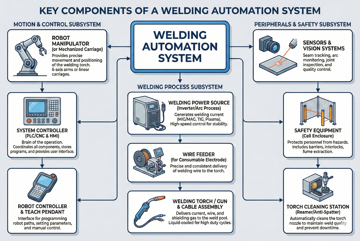 Key Components of a Welding Automation System