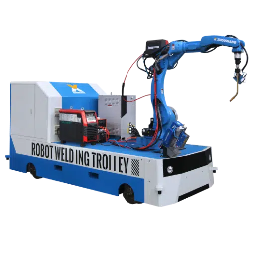 Gantry Welding Robot at Shipyard Panel Line