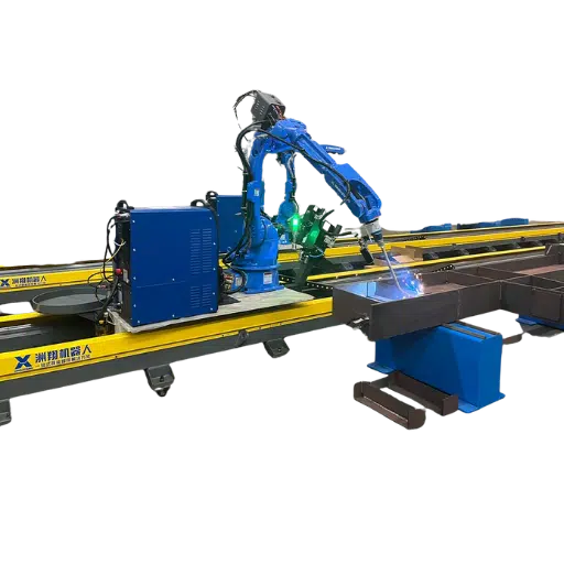 Rail-Mounted Welding Robot for Steel Structure Fabrication