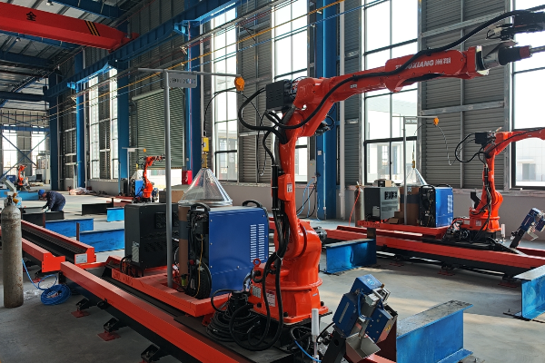 Ground Rail Welding Robot Station 10