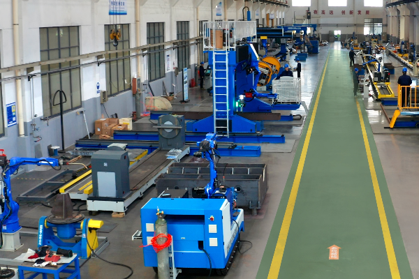 Ground Rail Welding Robot Station 3