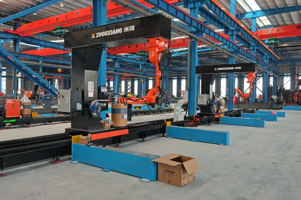 Ground Rail Welding Robot Station 8