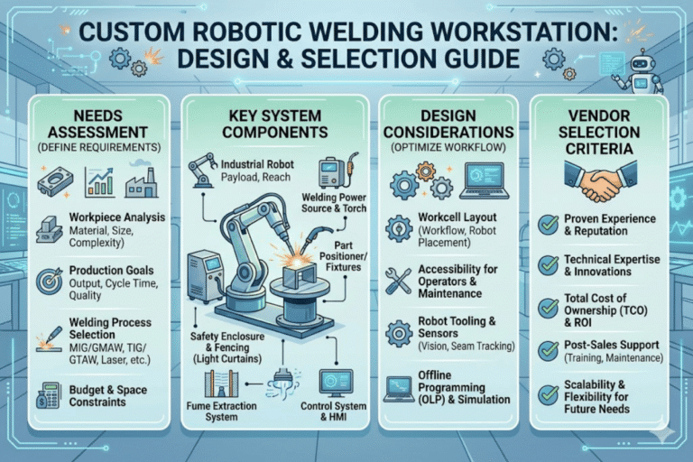 Custom Robotic Welding Workstation Design and Selection Guide