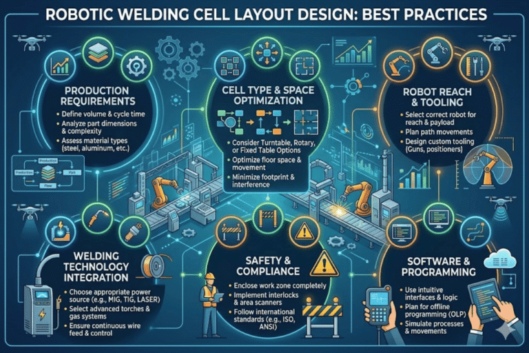 Robotic Welding Cell Layout Design Best Practices