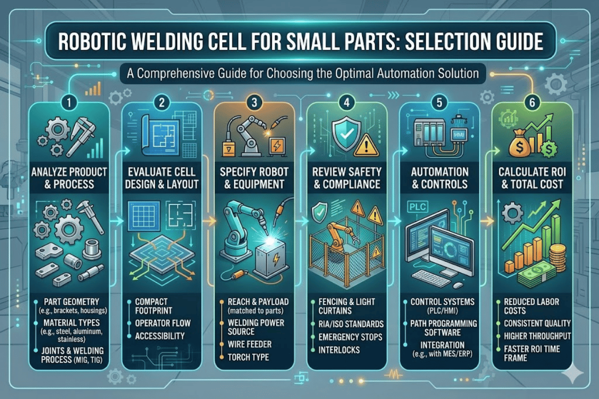 Robotic Welding Cell for Small Parts Selection Guide