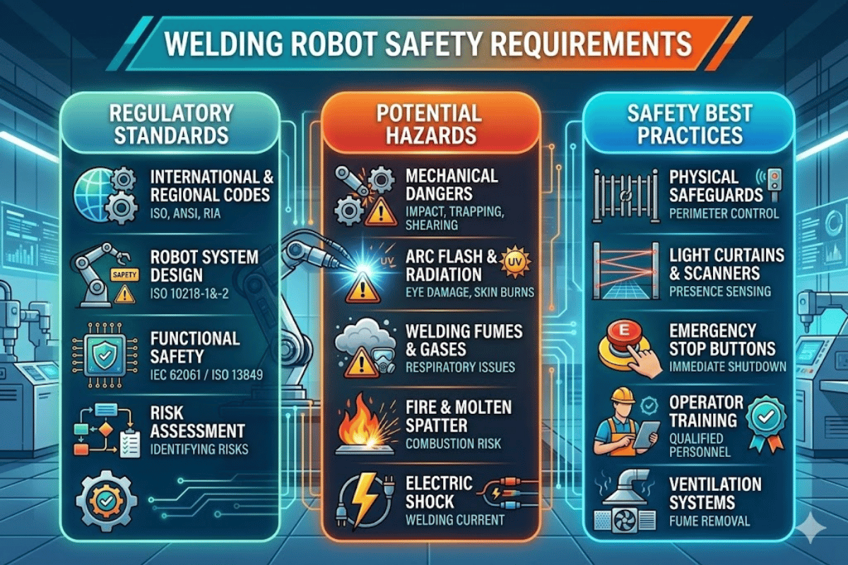 Welding Robot Safety Requirements Standards, Hazards & Best Practices