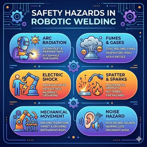 What Are the Safety Hazards in Robotic Welding