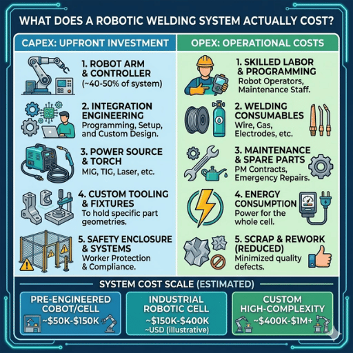 What Does a Robotic Welding System Actually Cost