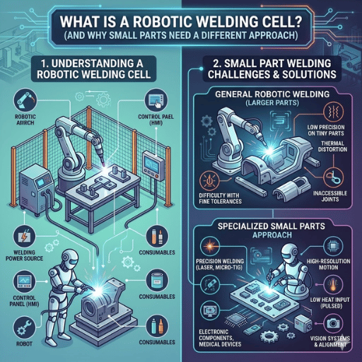 What Is a Robotic Welding Cell And Why Small Parts Need a Different Approach