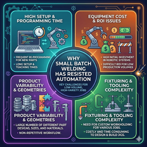 Why Small Batch Welding Has Resisted Automation