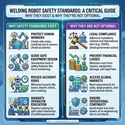 Why Welding Robot Safety Standards Exist — And Why They're Not Optional