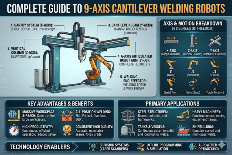 9-Axis Cantilever Welding Robot: How It Works and When You Need One