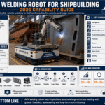 Guía de capacidad del robot de soldadura AGV para construcción naval 2026