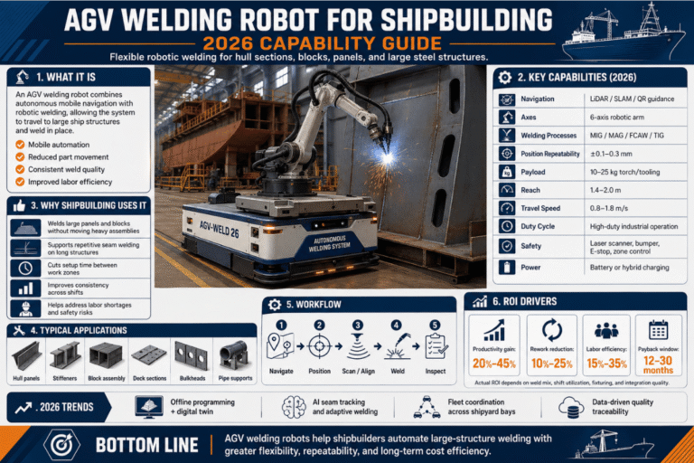AGV Welding Robot for Shipbuilding 2026 Capability Guide