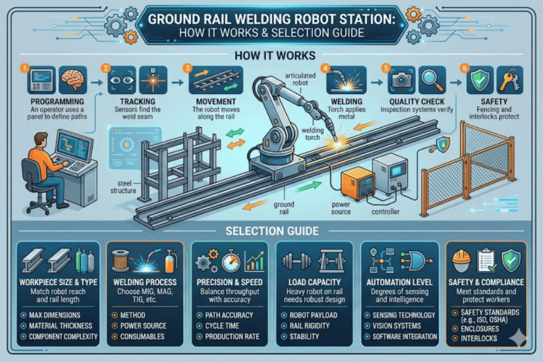 Ground Rail Welding Robot Station How It Works & Selection Guide