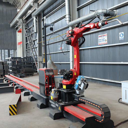 How a Ground Rail Welding Robot Works From 3D Model to Finished Weld