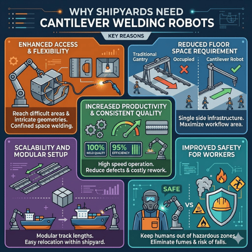 Why Shipyards Need Cantilever Welding Robots