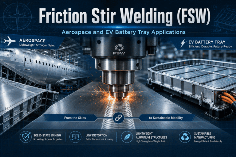 Friction Stir Welding (FSW): Aerospace and EV Battery Tray Applications