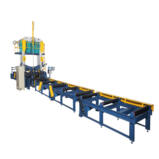 Inside the 3-Station H-Beam Production Line: Assembly, Welding, Straightening