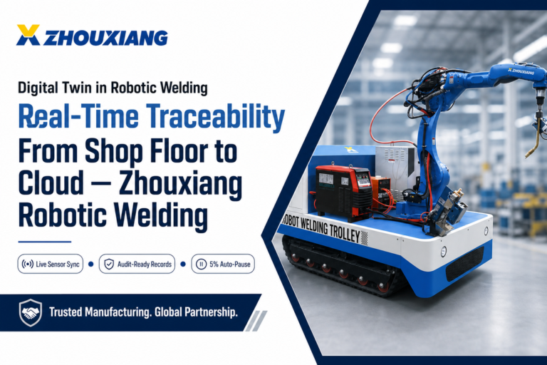 Digital Twin Welding Robot Production Monitoring Guide