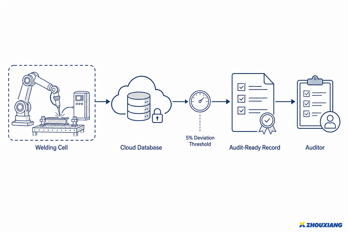 From Dashboard to Compliance: Traceability for ASME/AWS Audits — Zhouxiang