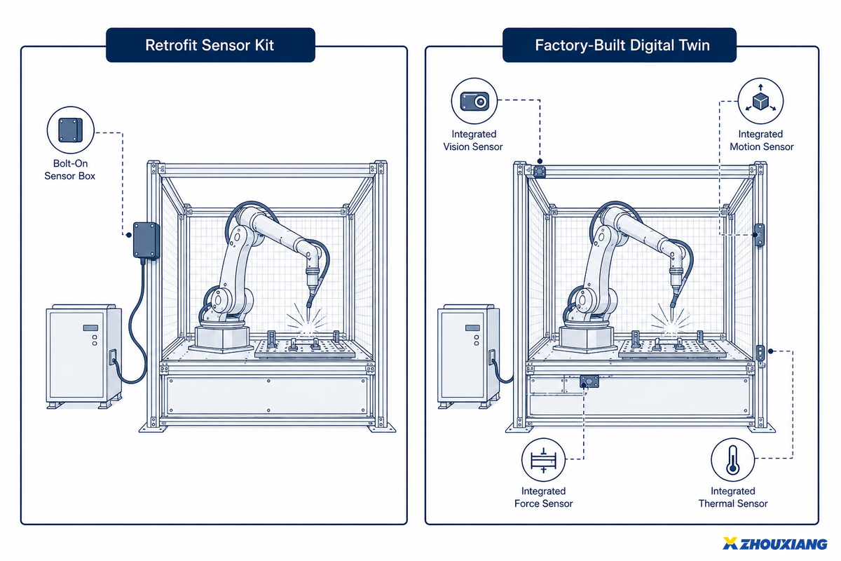Retrofit or Built-In? Digital Twin Compatibility With Existing Welding Equipment — Zhouxiang
