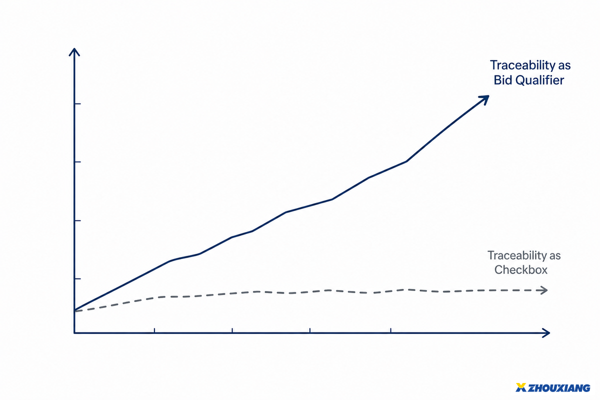 What's Changing: From Optional Dashboard to Bid Qualifier — Zhouxiang