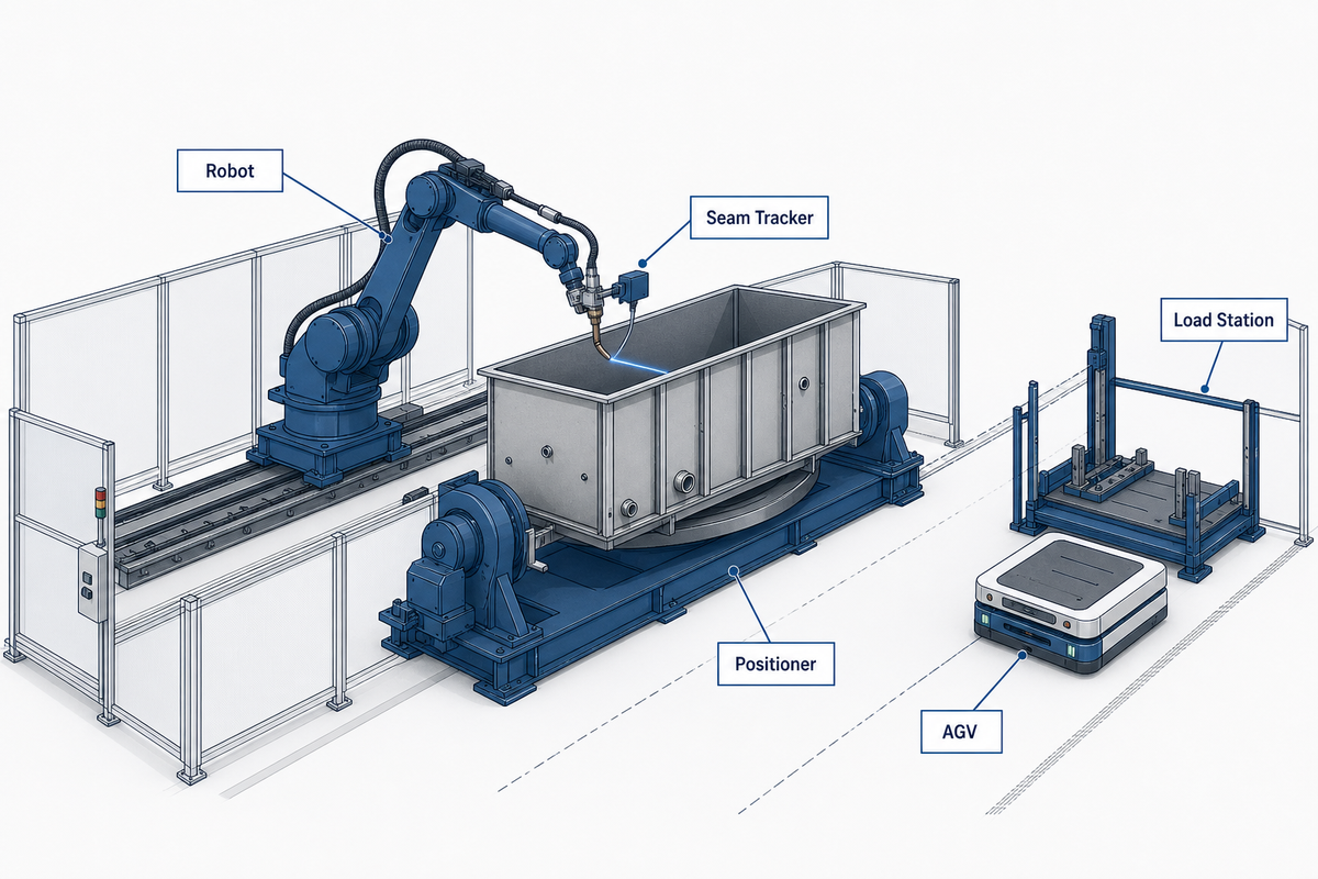 What Transformer Tank Welding Automation Actually Involves, And Why It Is a Different Problem Than Structural Steel — Zhouxiang
