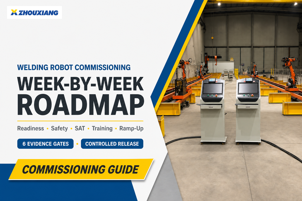 Welding Robot Commissioning Timeline: 6-Week Roadmap