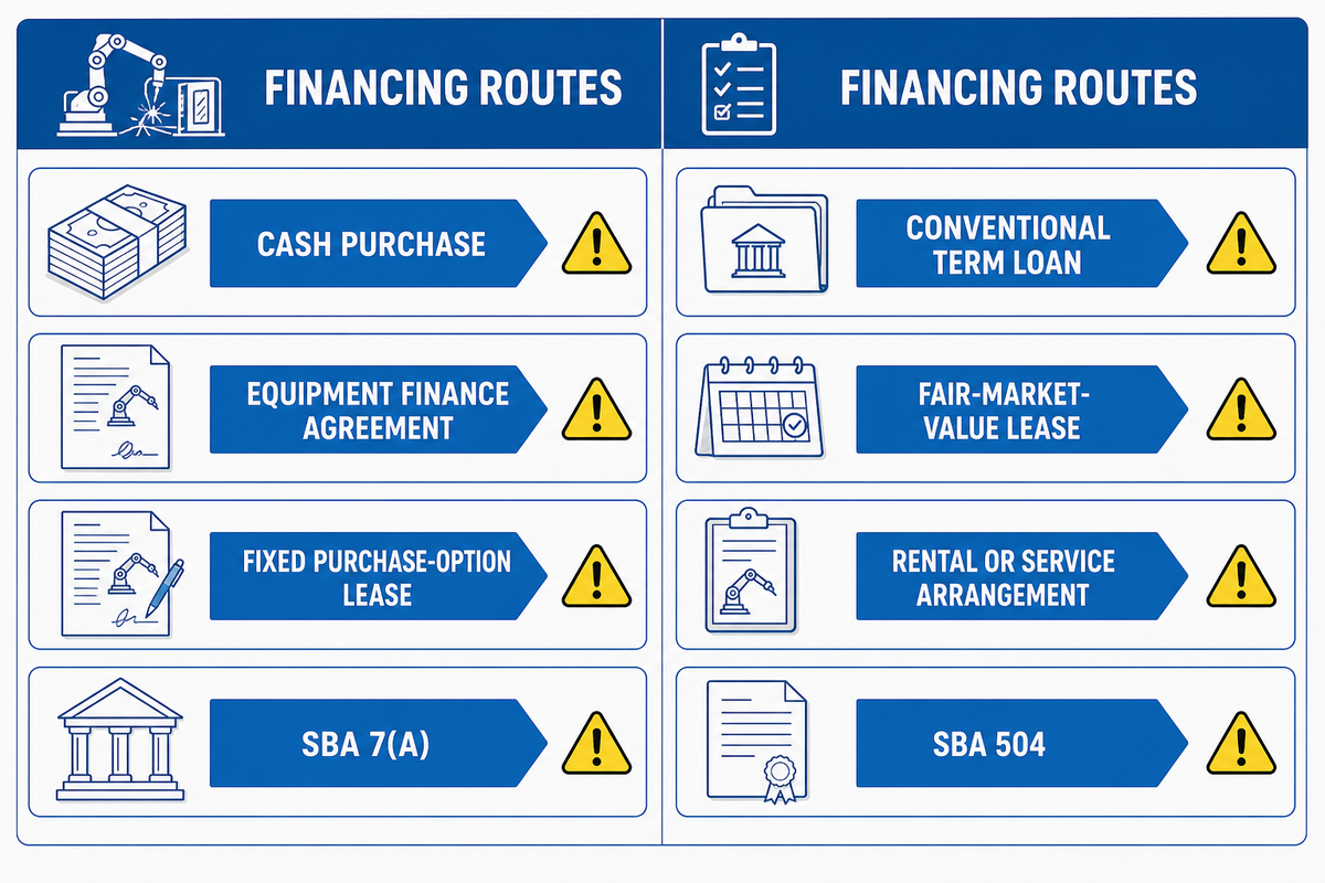 Compare Eight Funding Routes