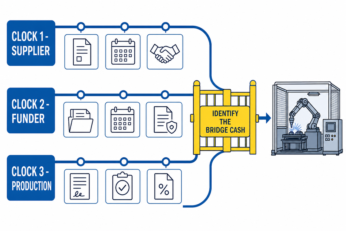 Build the Three-Clock Funding Model