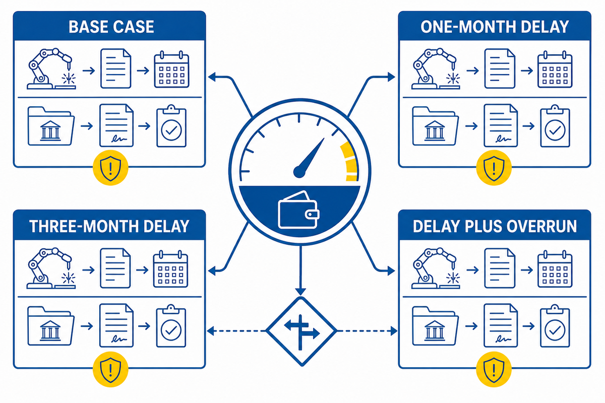Stress-Test the Payment Against a Slow Ramp