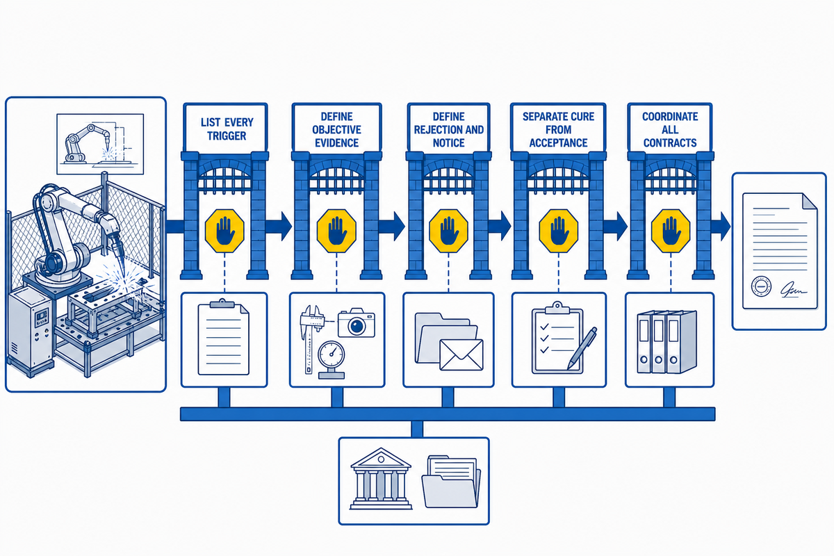 Create a Transaction-Specific Acceptance-to-Payment Firewall