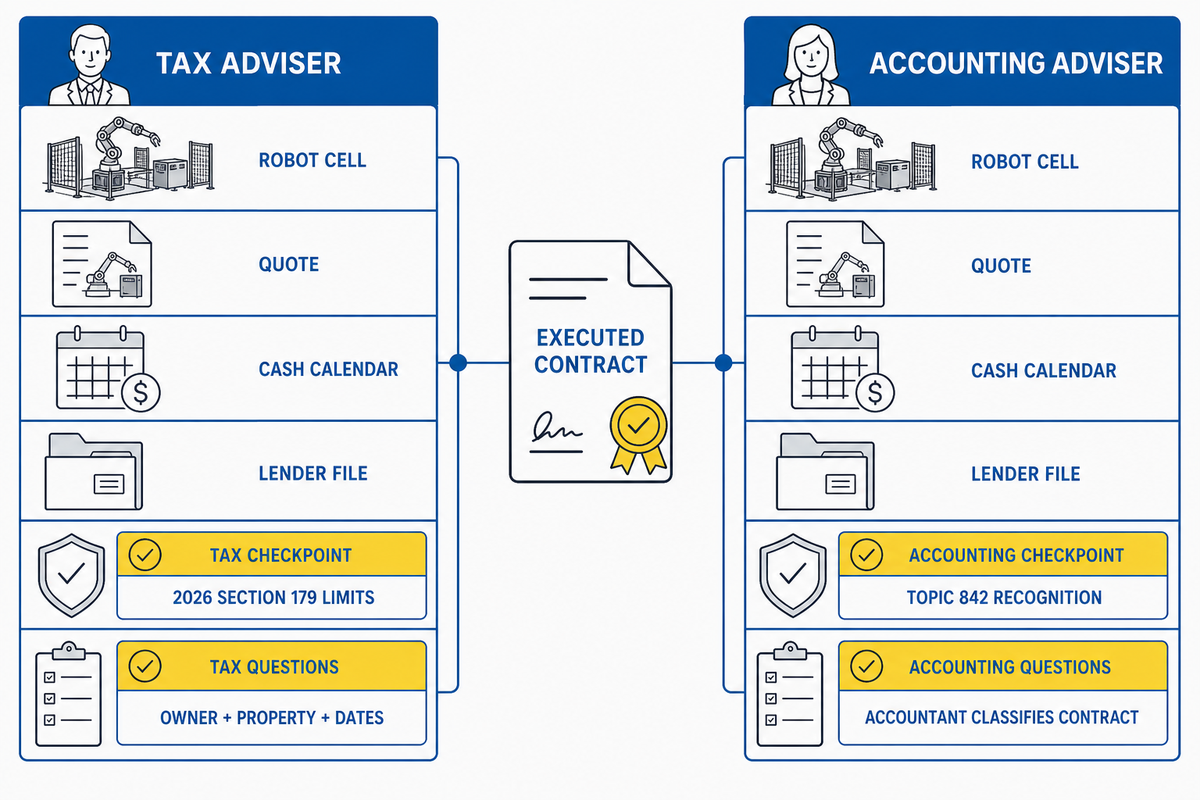Check the US Tax and Accounting Treatment