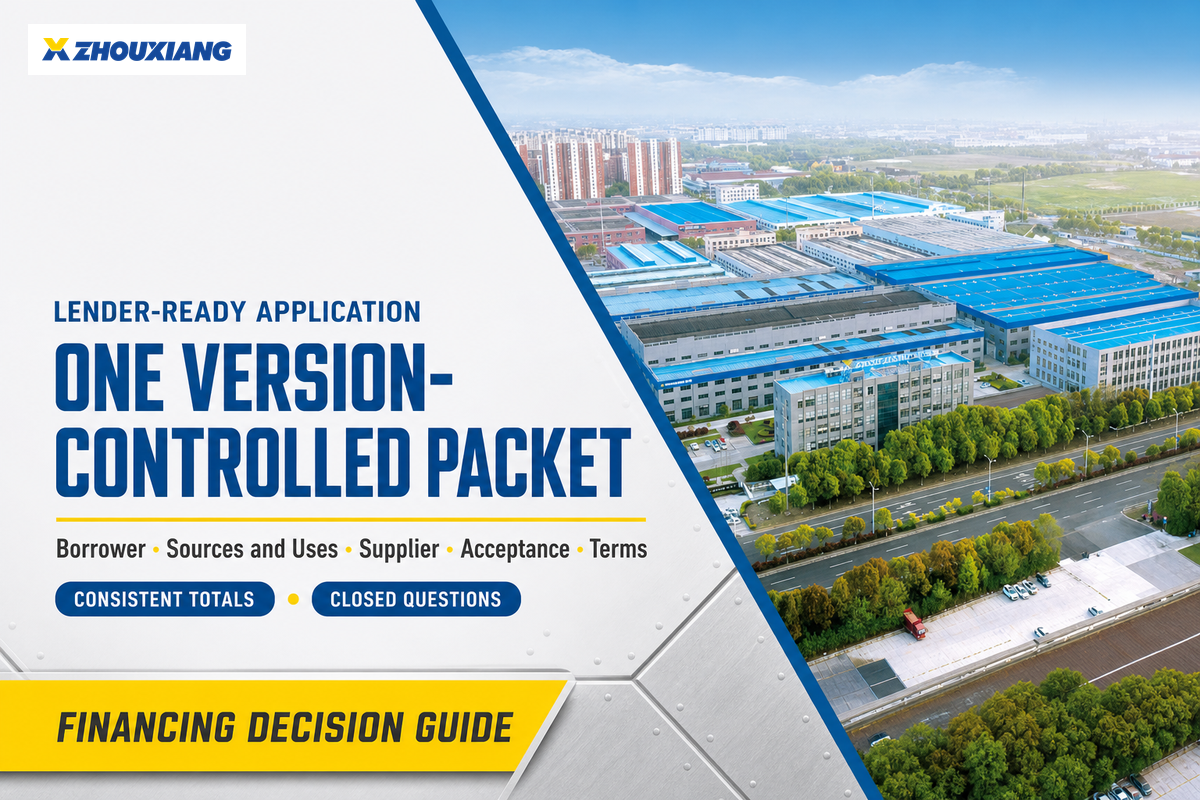 Build a Lender-Ready Application Packet