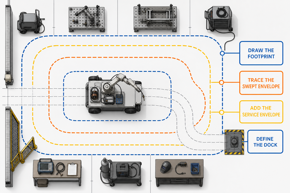 Measure Route Geometry and Docking Space