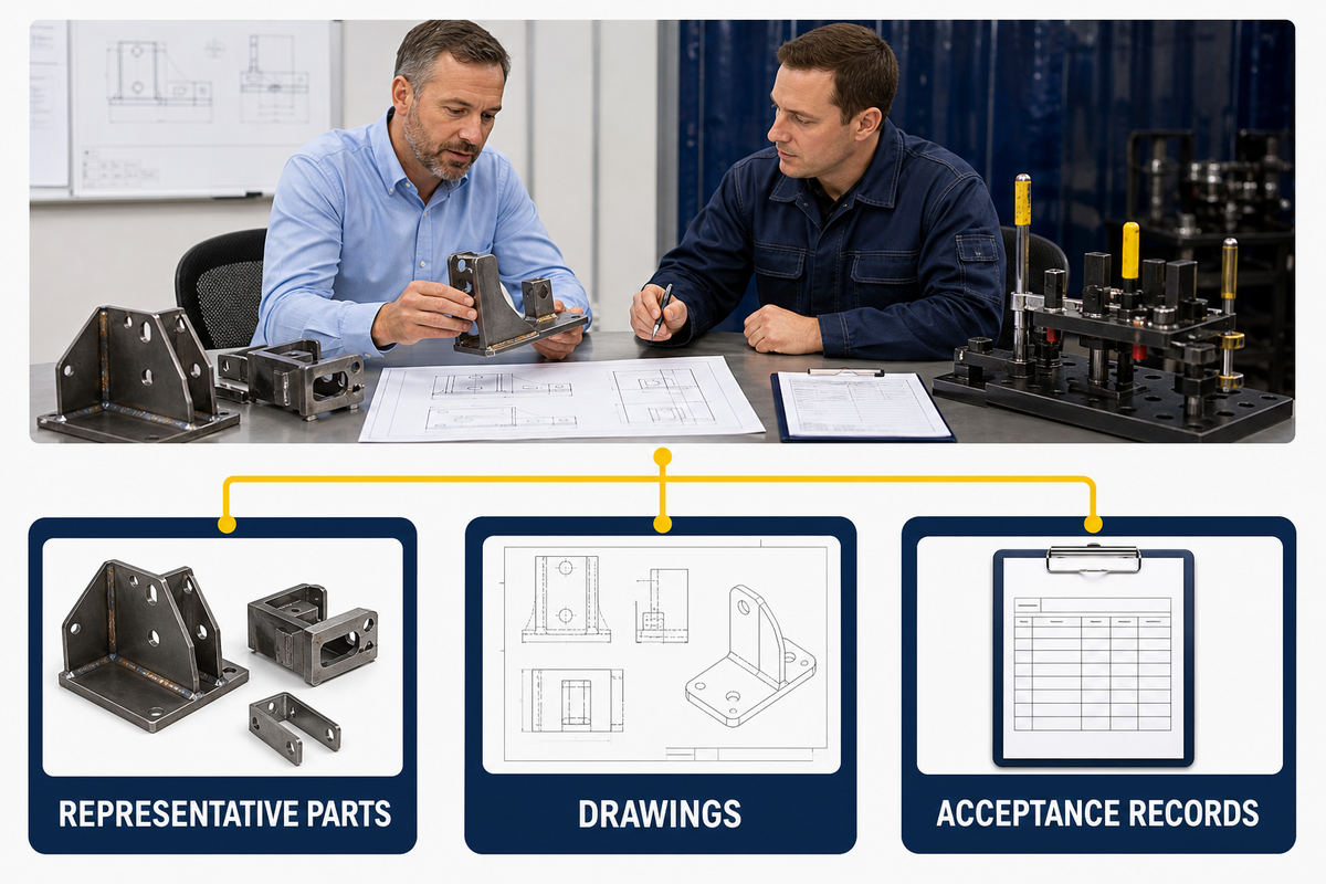 Cobot welding RFQ and acceptance evidence package.